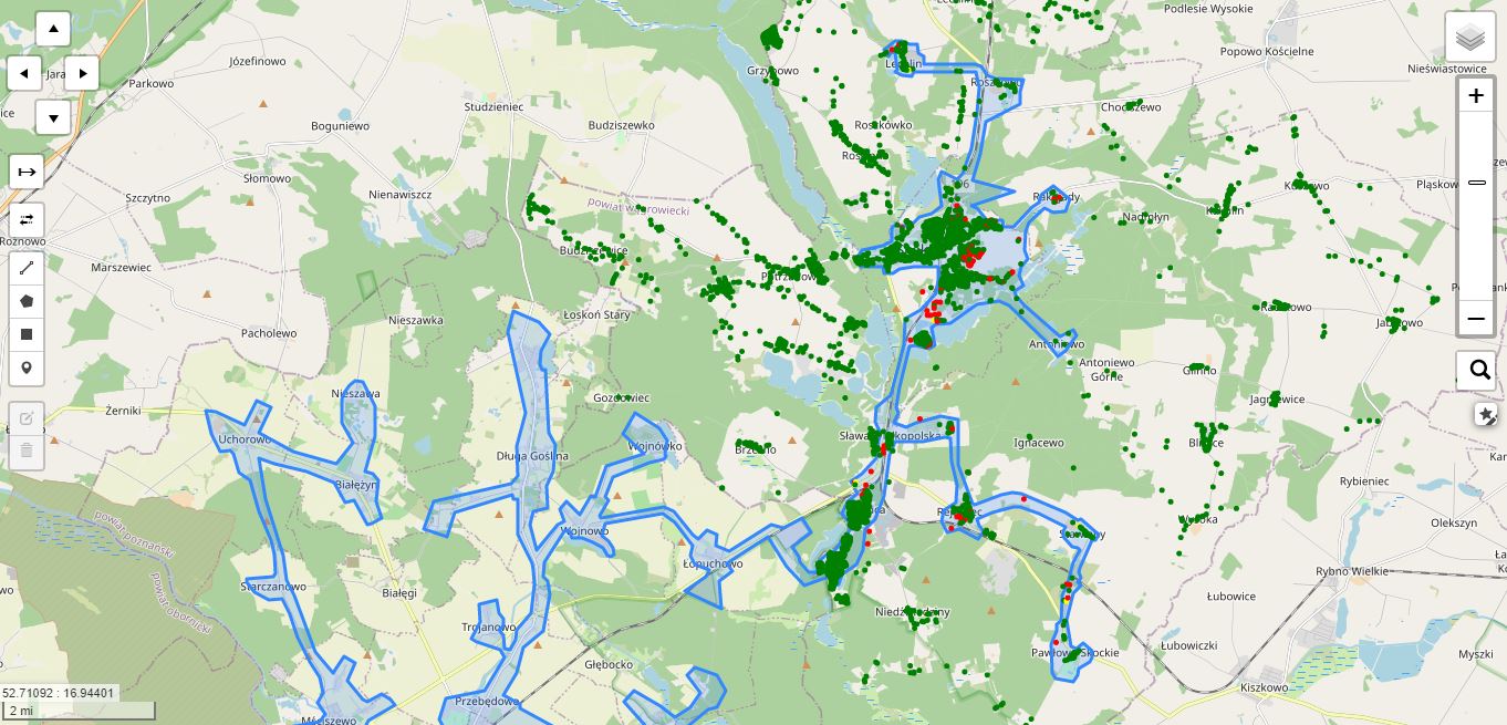 mapa robocza